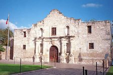 The Alamo in San Antonio Texas